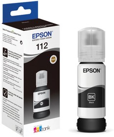Bouteille D’encre Epson Ecotank 112 Noir Original