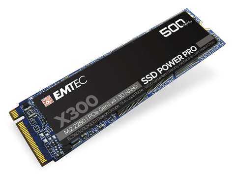 DISQUE DUR INTERNE M.2 SATA EMTEC Power Pro 500Go SSD (X300) - Tunewtec  Tunisie