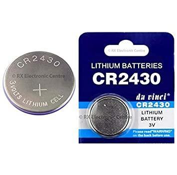 Pile bouton au lithium 3V Panasonic CR2430