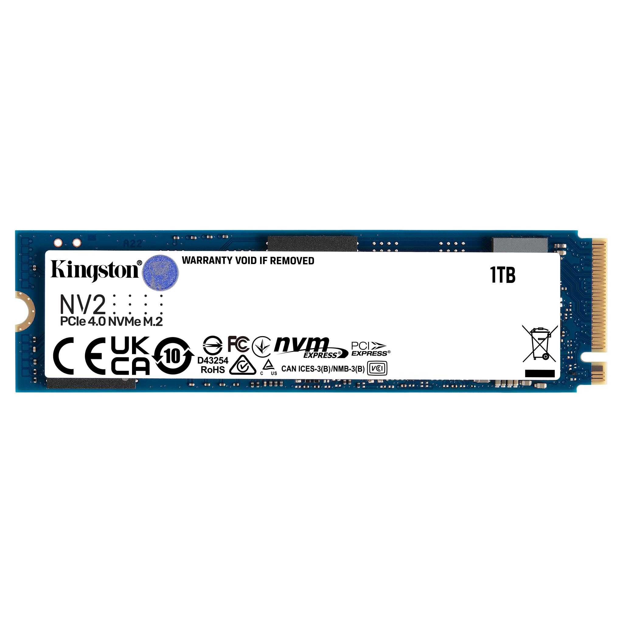 DISQUE SSD Kingston 1To M.2 NVMe (SNV2S/1000G) - Tunewtec