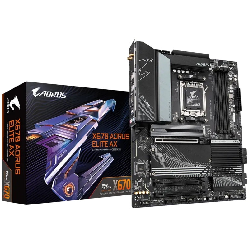 Carte Mère Gigabyte X670 Aorus Elite Ax