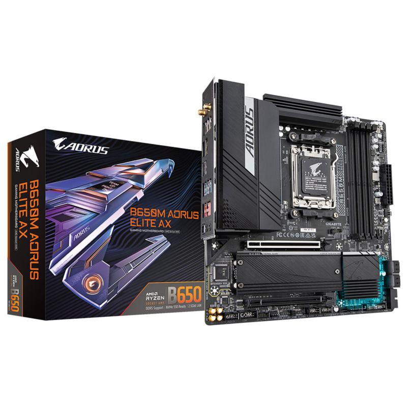 Carte Mère Gigabyte B650M Aorus Elite Ax