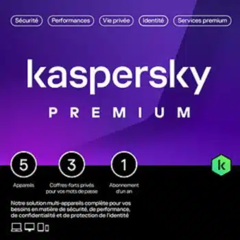 Kaspersky Antivirus Premium 5 Postes un an