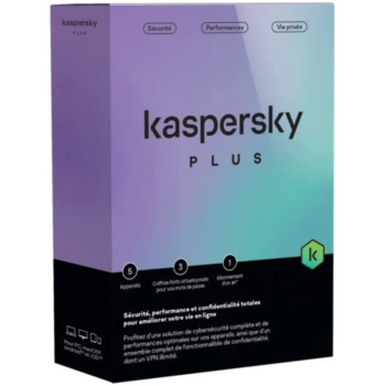 Kaspersky Antivirus Plus 5 Postes un an