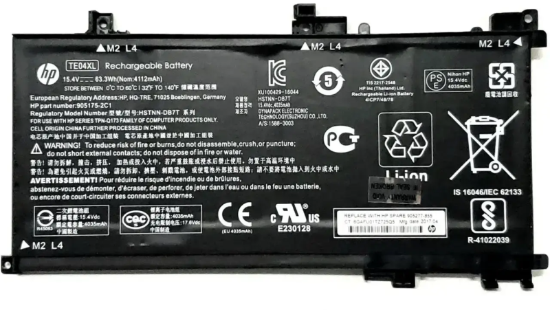 Batterie Pour Hp Te04Xl Original