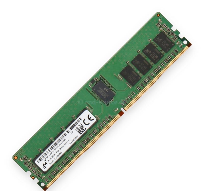 Barette Mémoire HPE 16GB DDR4-2666MHZ Dual Rank x8 Pour Serveur