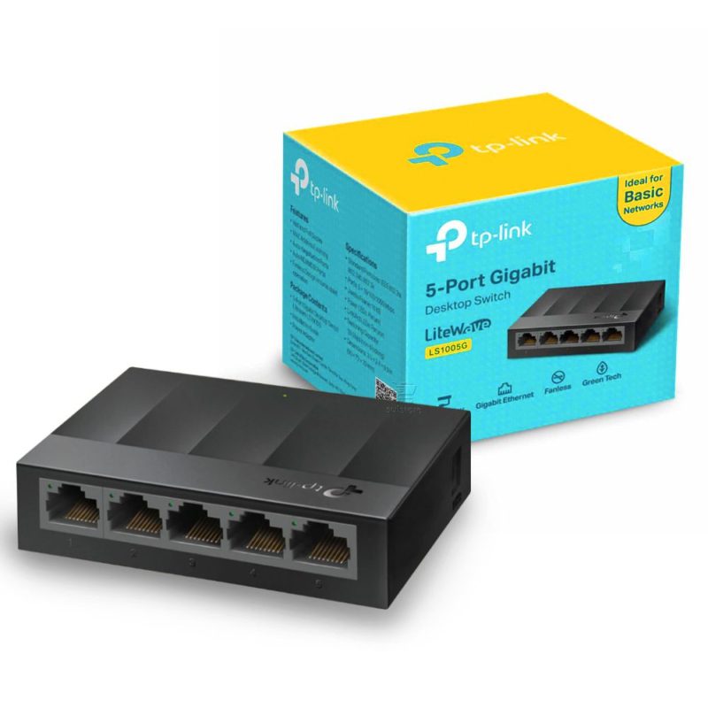 Switch Tp-Link 5 Ports 10/100/1000 Mbps