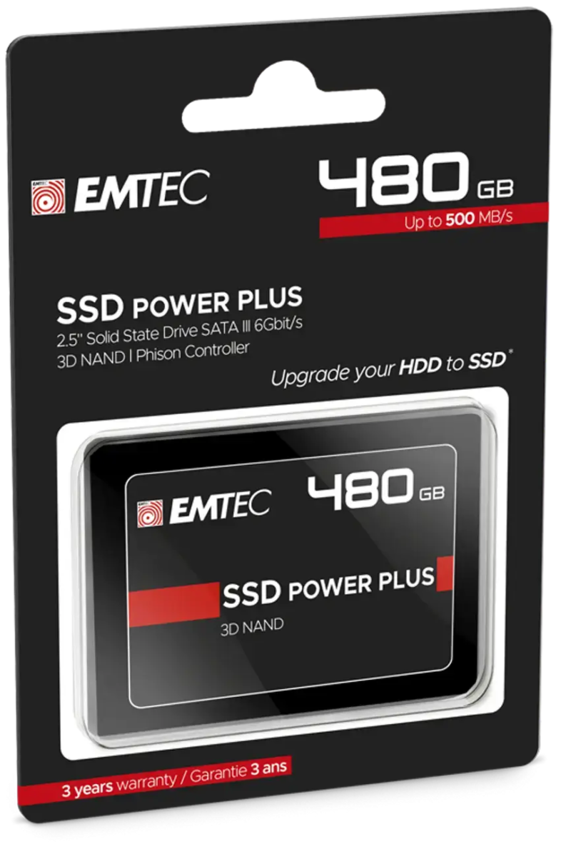 Disque Ssd Emtec X150 480Go 2.5″