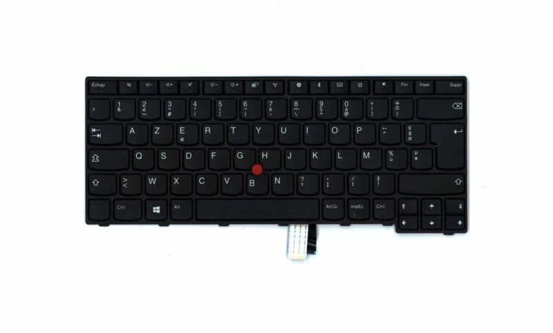 Clavier Lenovo Thinkpad E470 E475 Français Noir Original