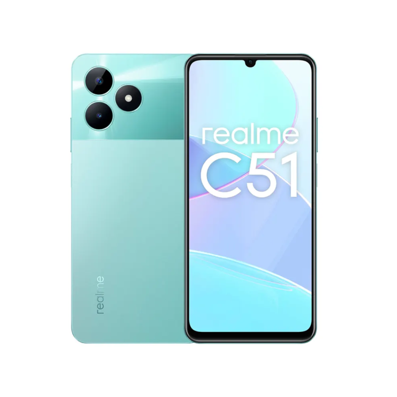 Smartphone Realme C51 4Go 128Go Vert