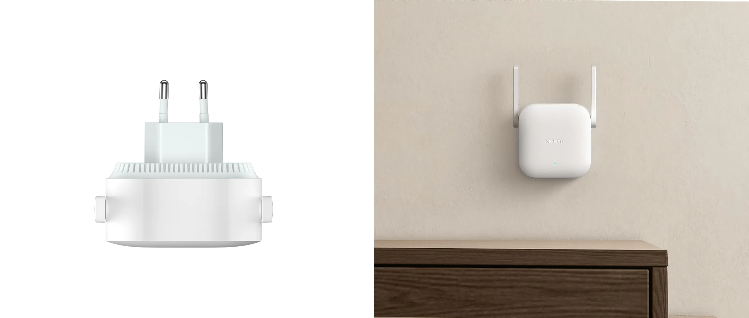Répéteur Prolongateur De Portée Wifi Xiaomi N300 + 2 Antennes Externes 3 Extender Xiaomi 300Mp/S