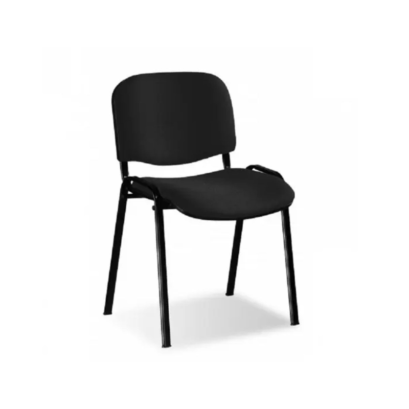 Chaise Attente Iso 1 Place Sans Accoudoirs Noir