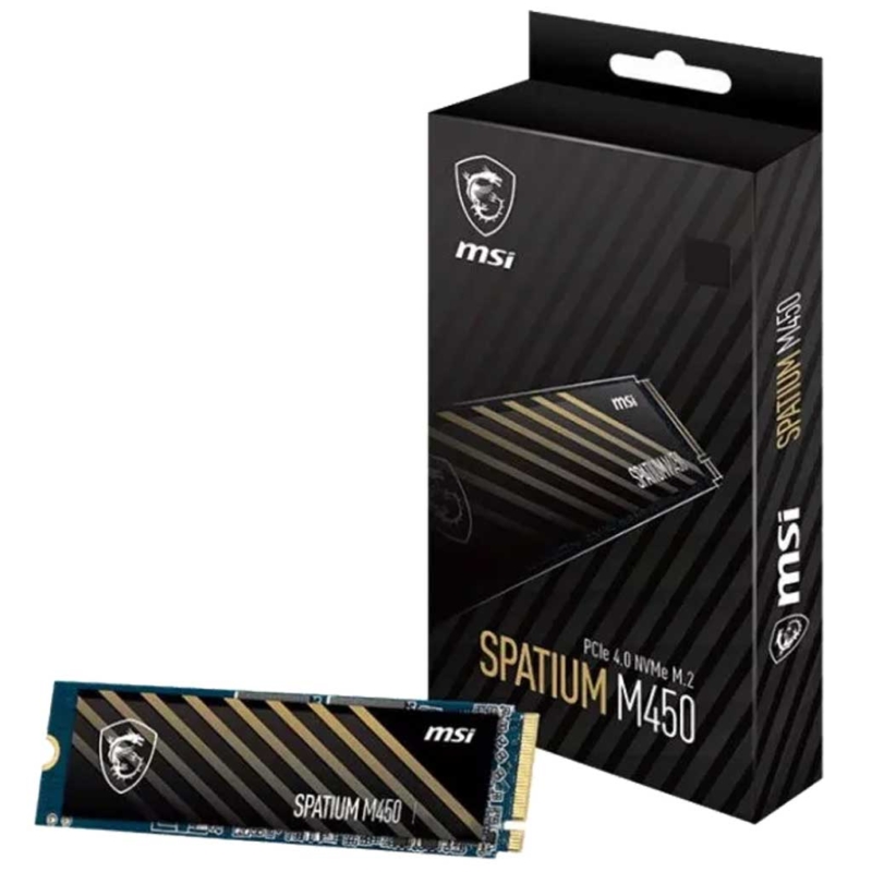 Disque Msi Spatium M450 1To Pcie 4.0 Nvme M.2