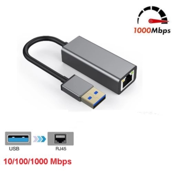 Carte Réseau USB 3.0 Vers Ethernet 10/100/1000 Mbps Polar