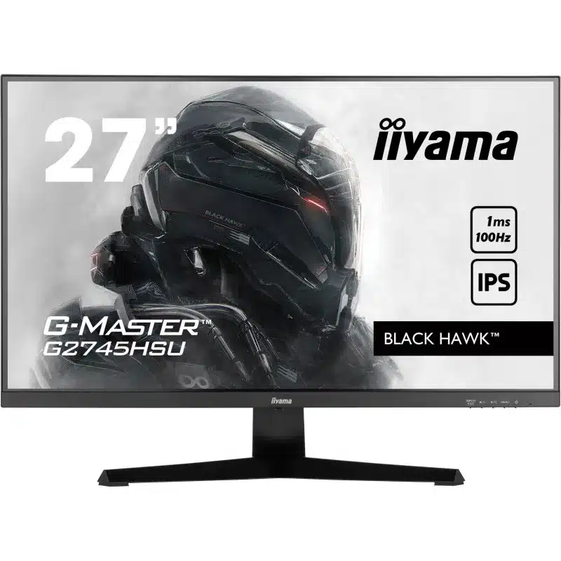 Ecran Gaming 27&Quot; Iiyama G-Master G2745Hsu-B1 Full Hd Ips 100Hz Noir 1 Iiyama G-Master G2745Hsu-B1