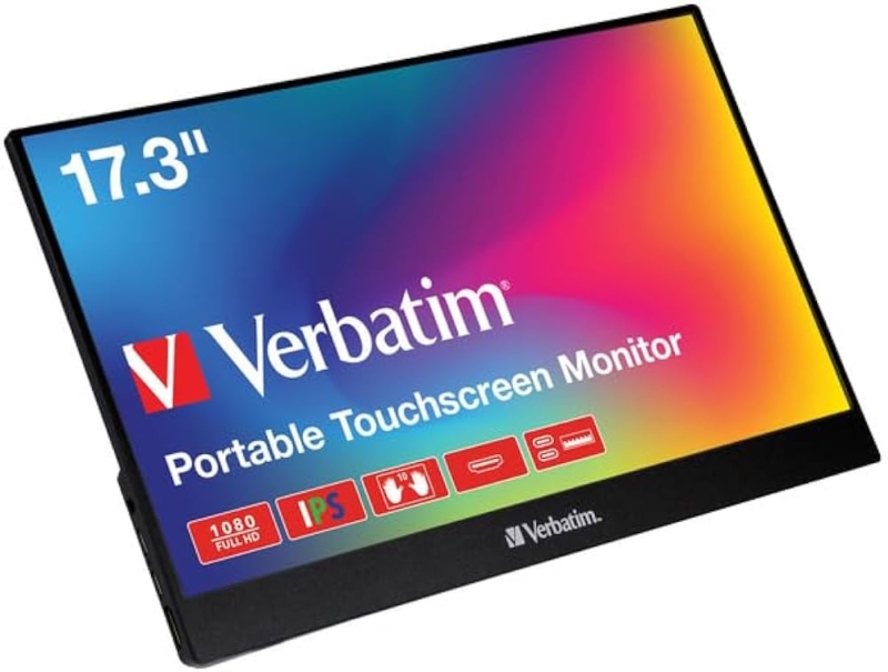 Ecran Verbatim PMT-17 Portable Tactile 17.3” FHD IPS