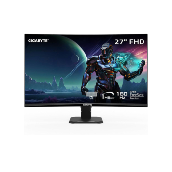 Ecran Gaming Gigabyte 27” FHD Curved 180Hz (GS27FC)