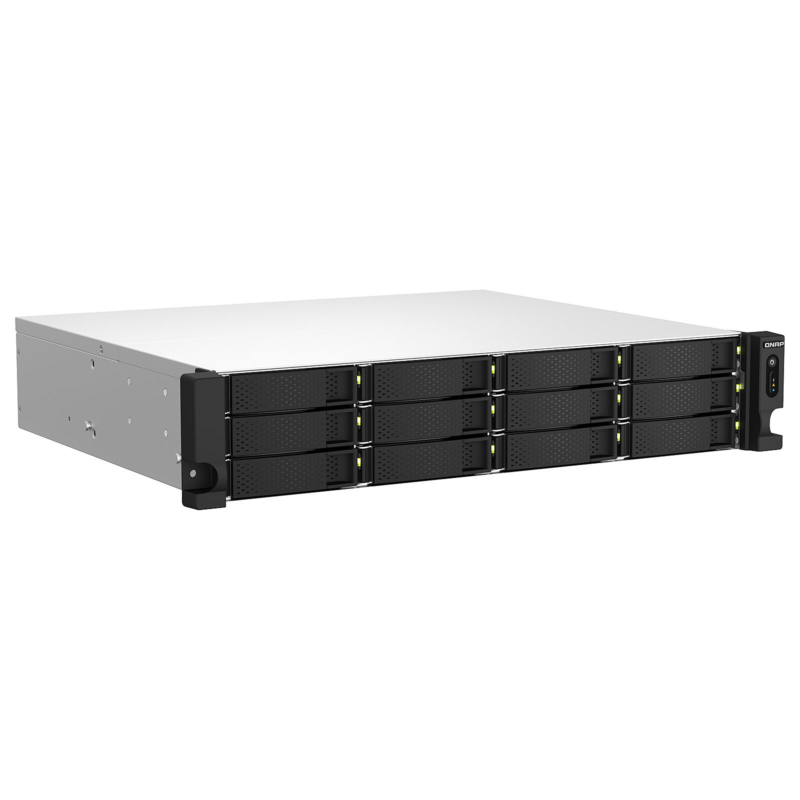 Serveur Nas Qnap 12 Baies Avec 8 Go N5095 (Ts-1264U-Rp-8G)