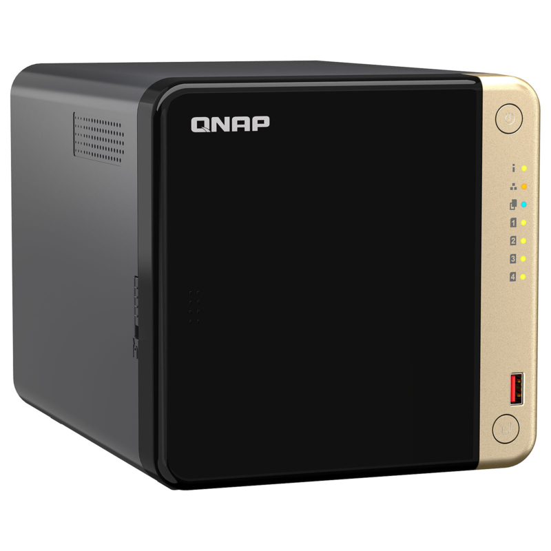 Serveur Nas Qnap 4 Baies Avec 8 Go N5095 (Ts-464-8G)