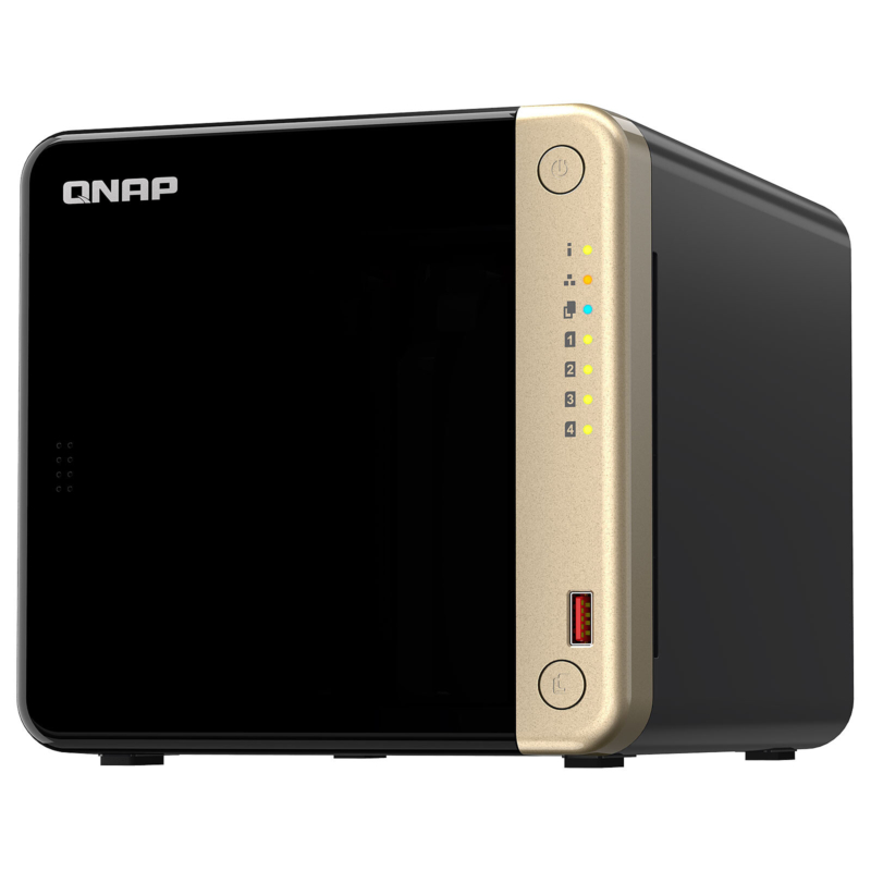 Serveur Nas Qnap 4 Baies Avec 8 Go N5095 (Ts-464-8G)