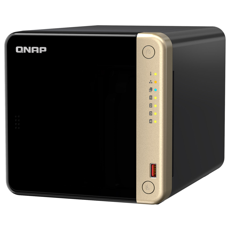 Serveur Nas Qnap 4 Baies Avec 8 Go N5095 (Ts-464-8G)