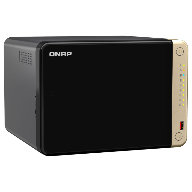 Serveur Nas Qnap 6 Baies Avec 8 Go N5095 (Ts-664-8G)