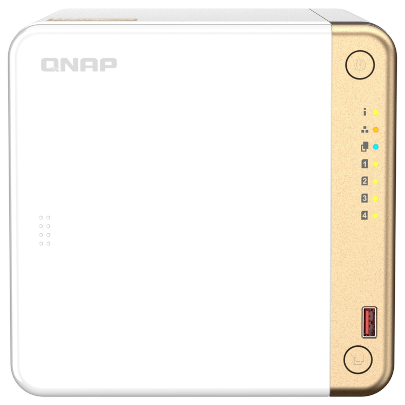 Serveur Nas Qnap 4 Baies Avec 4Go Dualcore N4505 (Ts-462-4G)