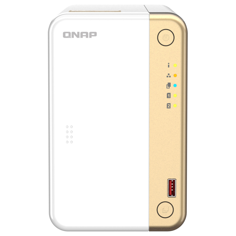 Serveur Nas Qnap 2 Baies Avec 4 G Dual-Core N4505 (Ts-262-4G)