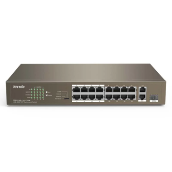 Switch Tenda 24 Ports PoE 10/100 Mbps avec 2GE & 1SFP