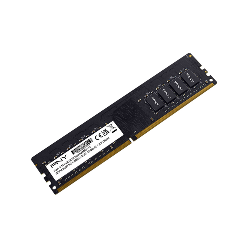 Barrette Mémoire Pny Dimm 8Go Ddr4 3200Mhz