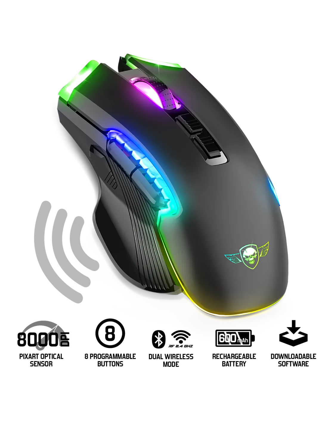 Souris Sans Fil Spirit Of Gamer Elite M70 2 Souris Sans Fil Spirit Of Gamer Elite M70 – Image 2