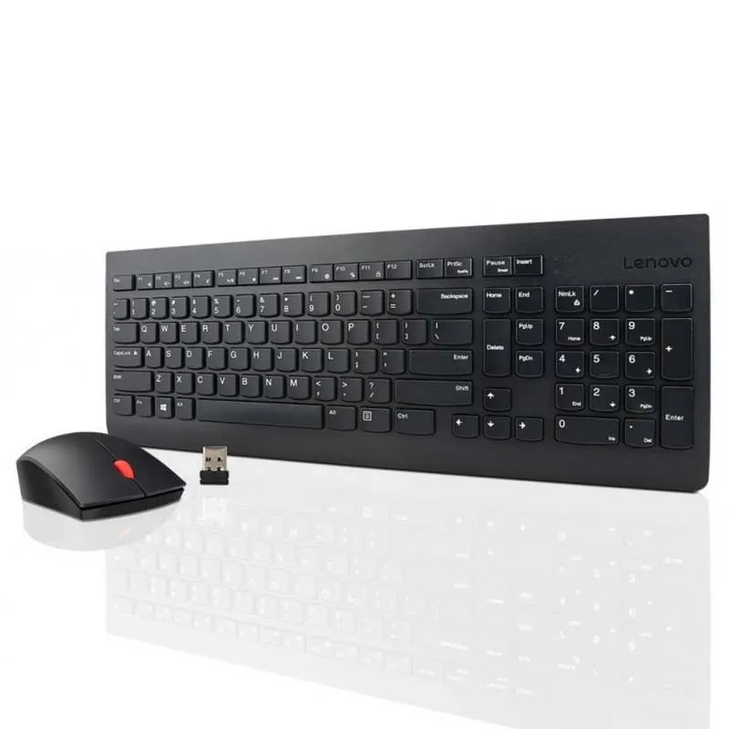 Lenovo 510 Combo Clavier + Souris Wireless Azerty 1200 Dpi – Noir 2 Lenovo 510 Combo Clavier + Souris Wireless Azerty 1200 Dpi – Noir – Image 2