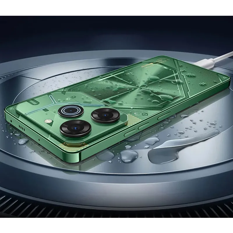 Smartphone Tecno Pova 6 Pro 5G 12 Go 256 Go Vert 3 Smartphone Tecno Pova 6 Pro 5G 12Go 256Go Vert (1)