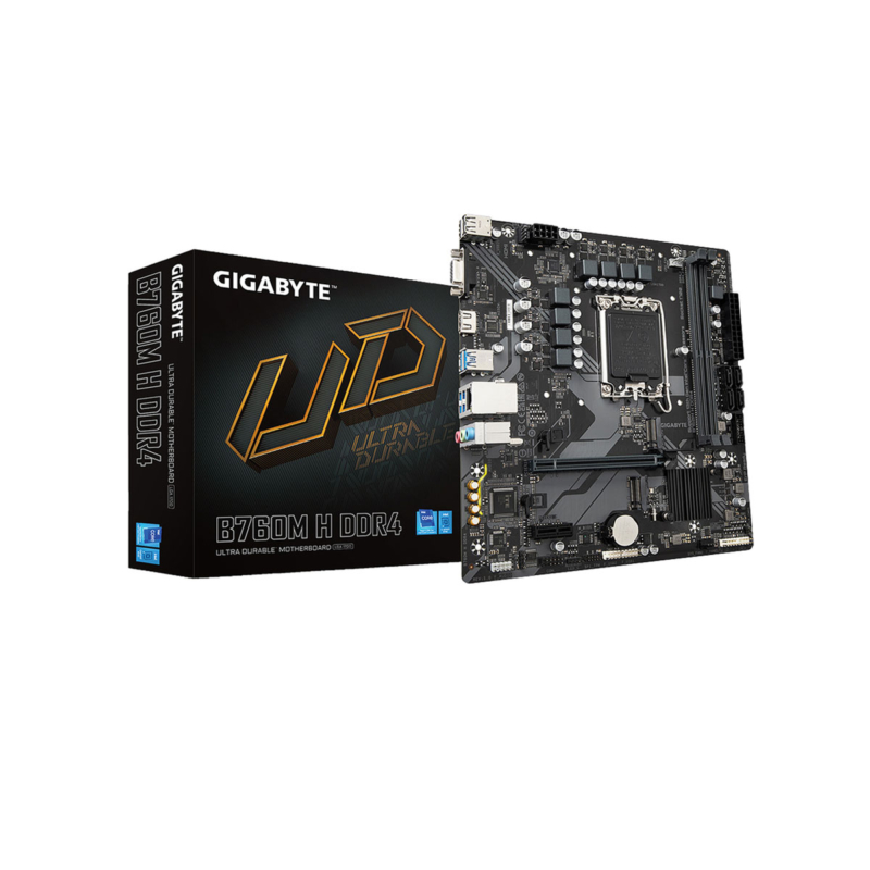 Carte Mère Gamer Gigabyte B760M H Ddr4 Lga 1700