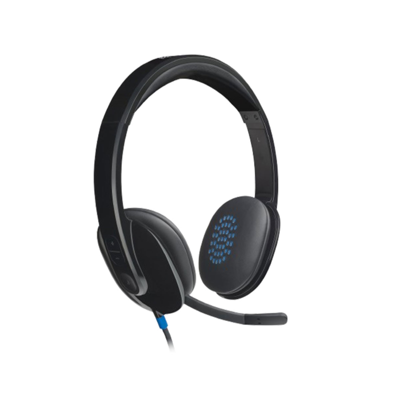 Micro Casque Stéréo Professionnel Logitech Usb H540