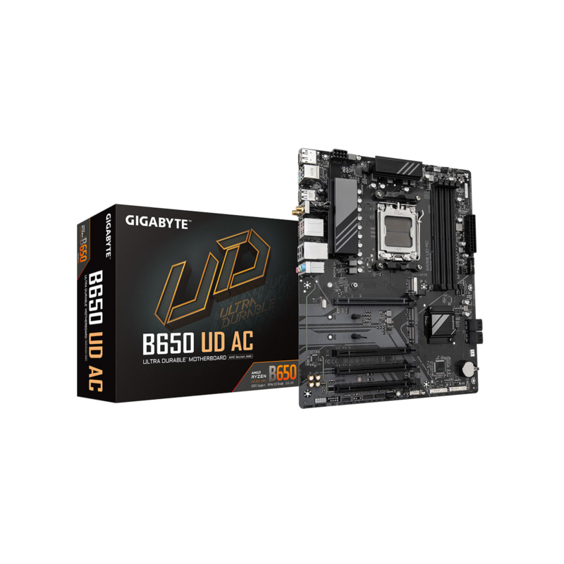 Carte Mère Gigabyte Am5 Gbt B650 Ud Ac Ddr5