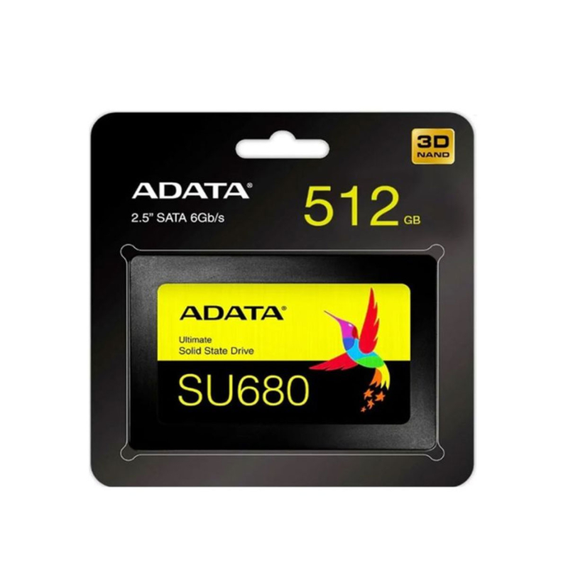 Disque Interne Ssd 2.5'' Sataiii Adata Su680 512Go