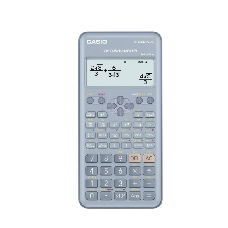 Calculatrice Scientifique Casio Fx-82Esplus Bleu