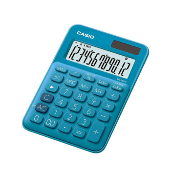 Calculatrice de Bureau CASIO MS-20UC-BL Bleu