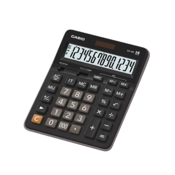 Calculatrice de Bureau CASIO GX-14B-BK Noir