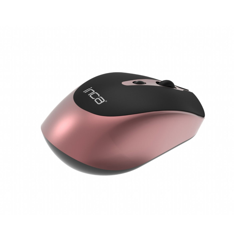 Souris Sans Fil Inca Iwm-396Gt Noir Rose