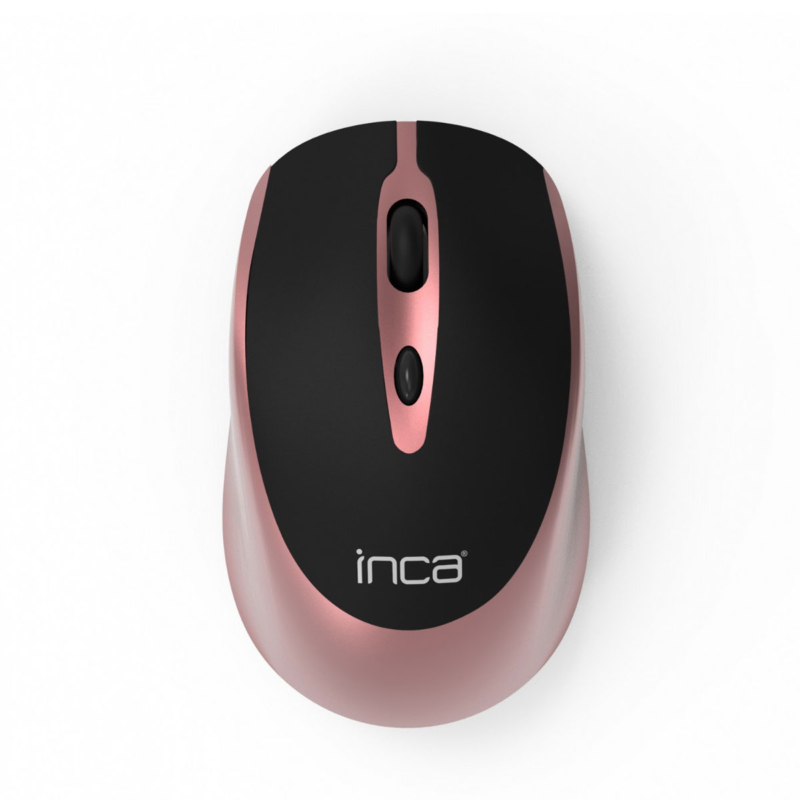 Souris Sans Fil Inca Iwm-396Gt Noir Rose