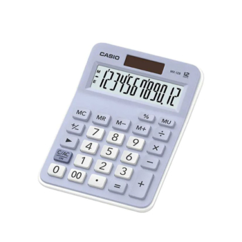 Calculatrice de Bureau CASIO MX-12B Bleu