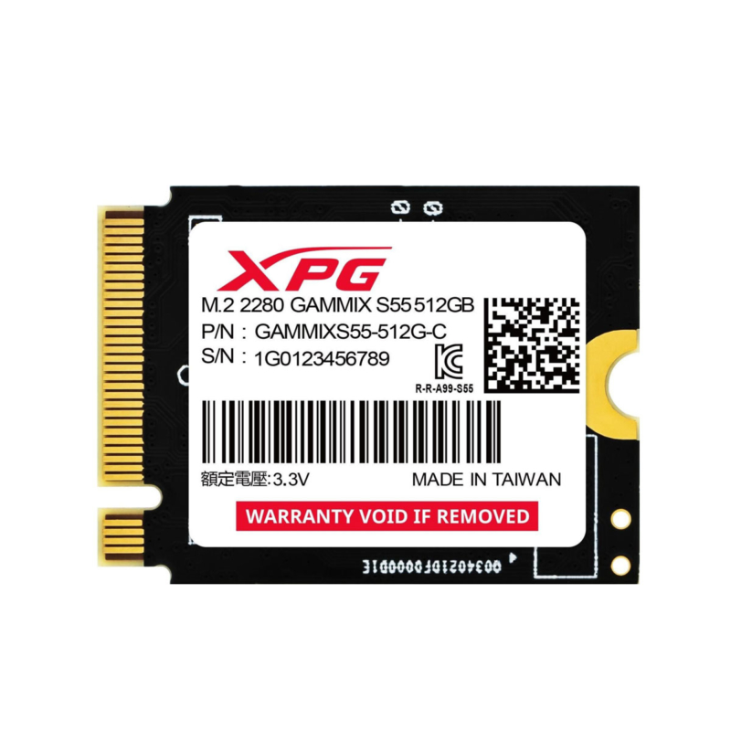 Disque Ssd Interne Nvme Adata Xpg Gammix S55 512Go