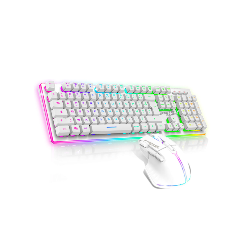 Clavier Gamer Spirit Of Gamer Ultimate 600 Artic (Cls-Mk600Wt)