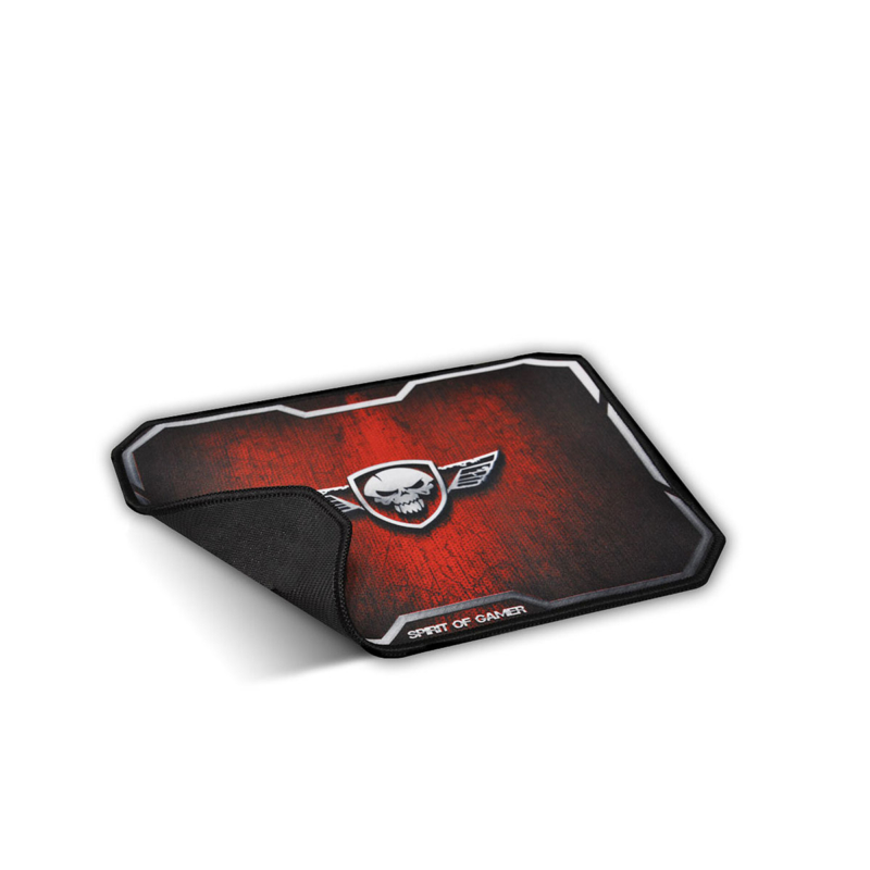 Tapis Souris Spirit Of Gamer Winged Skull Rouge (Sog-Pad01Mr)