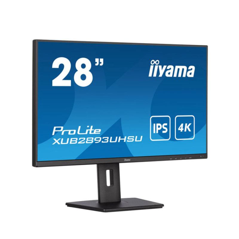 Écran Iiyama Prolite 28” 4K Ips Noir (Xub2893Uhsu-B5)