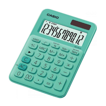 Calculatrice de Bureau CASIO MS-20UC-BK Vert