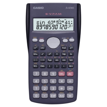 Casio FX-82MS 240 Fonctions Noir