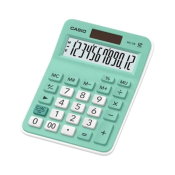 Calculatrice de Bureau CASIO MX-12B Vert